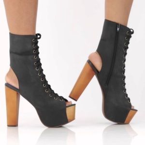 Jeffrey Campbell Distressed Liana Boots